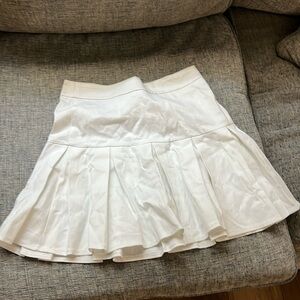 White tennis skirt worn once
